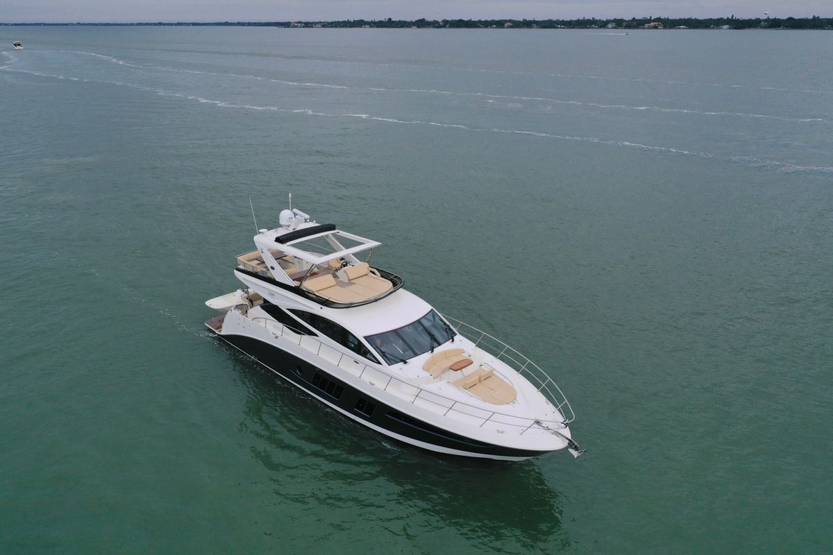 "ST. ANNA", a 2016 Sea Ray 19.84m motor yacht for sale, aerial