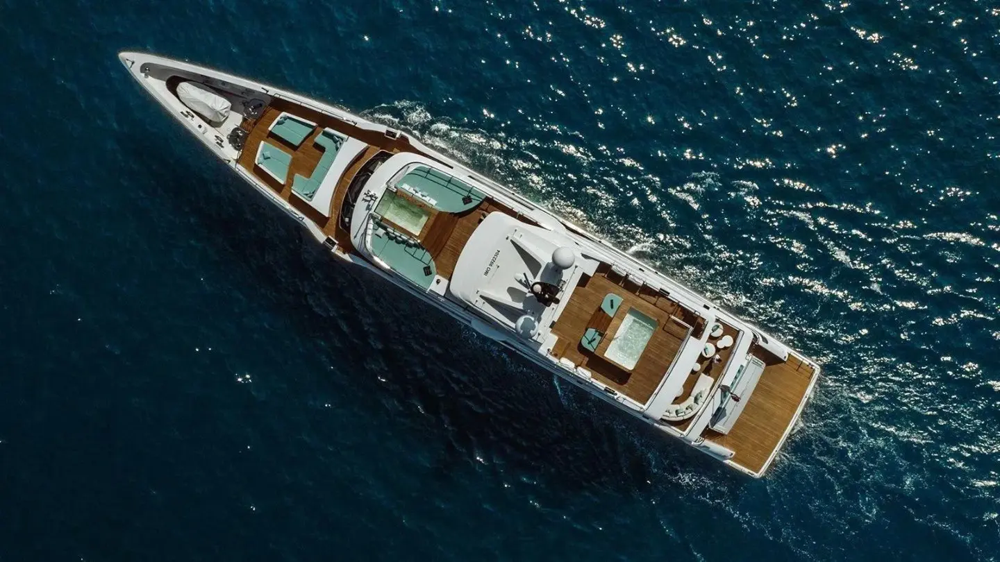 "SEAGULL MRD", a 2020 Benetti 49.9m motor yacht for sale, aerial