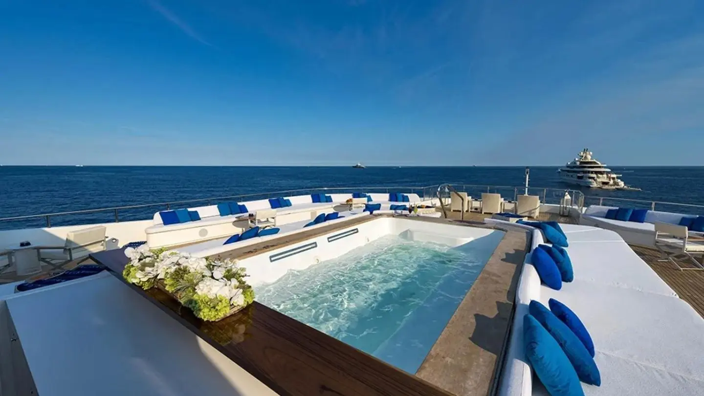 "MARQUISE", a 2004 Austal 72m motor yacht for charter, pool