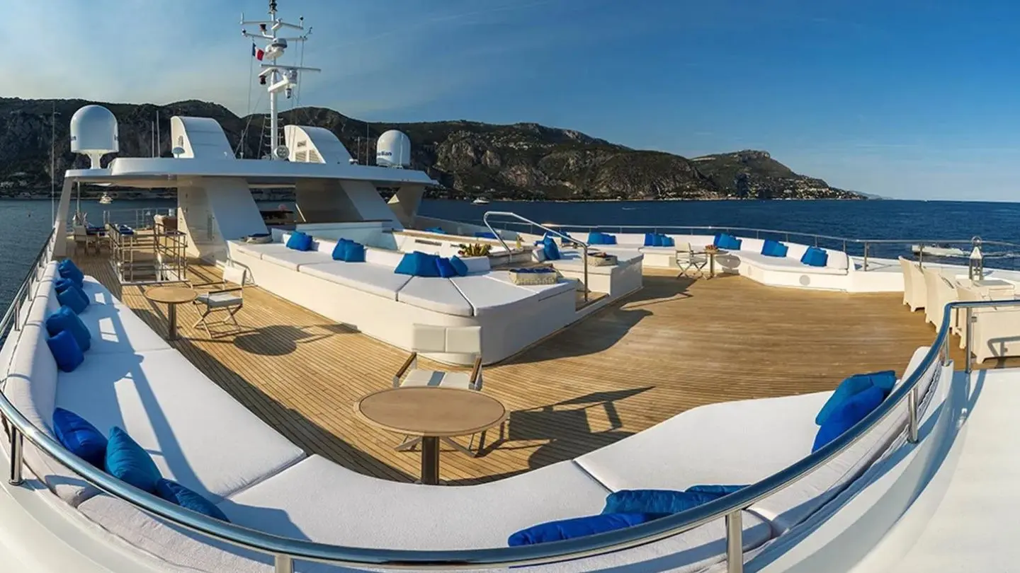 "MARQUISE", a 2004 Austal 72m motor yacht for charter, sundeck