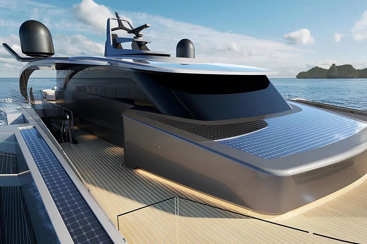 TECNOMAR C133, a 2028 Tecnomar 40.7m catamaran for sale, foredeck