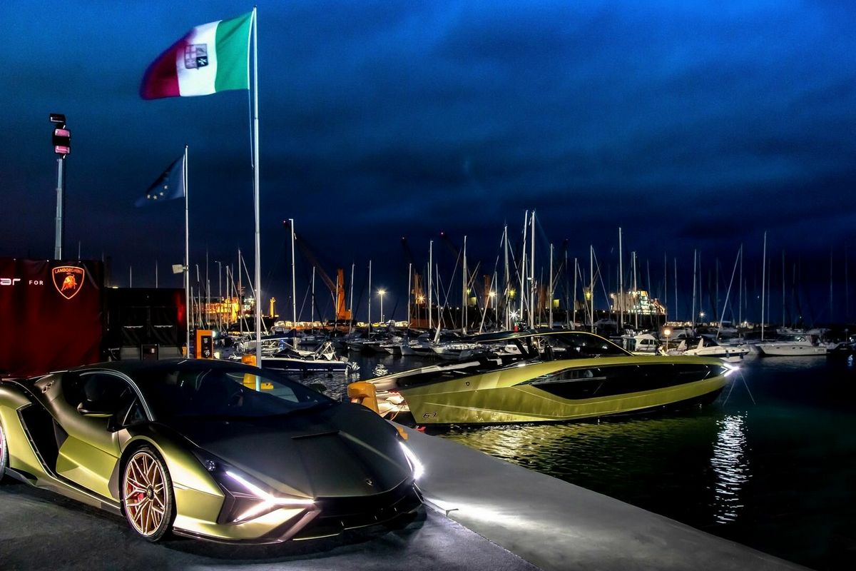 LAMBORGHINI 63, a 2027 19.98m motor yacht for sale, night